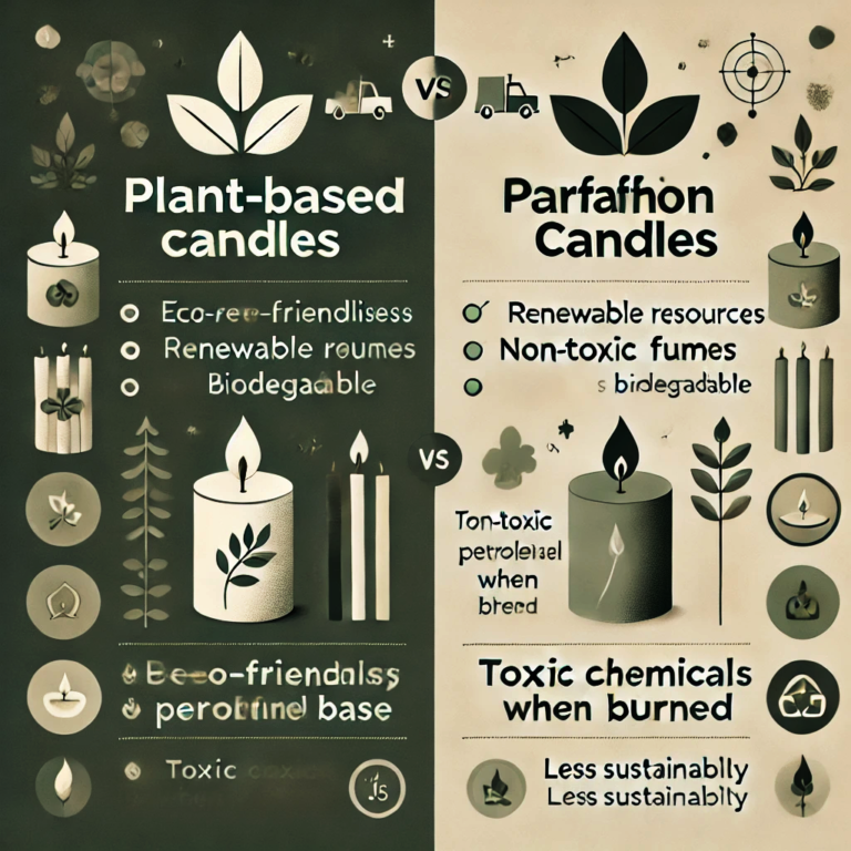 Plant based candles